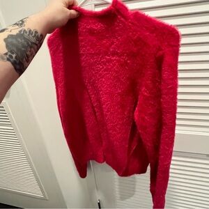 Universal Thread Fuzzy Pink Sweater